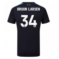 Burnley Jacob Bruun Larsen #34 Tredjedrakt 2023-24 Kortermet